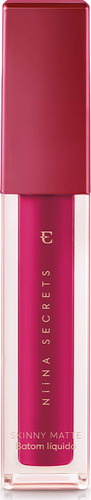 Batom Líquido Pink Peônia Niina Secrets Skinny Matte 5ml