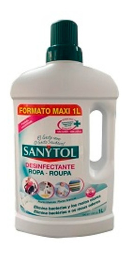 Desinfectante Liquido De Ropa  Sanytol 1l  Sin Cloro