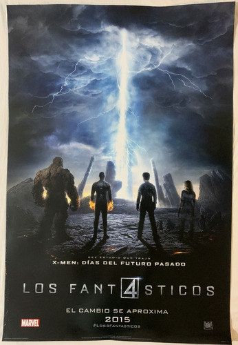 Poster - Los 4 Fantásticos - Los Fant4sticos - Camp B 2015