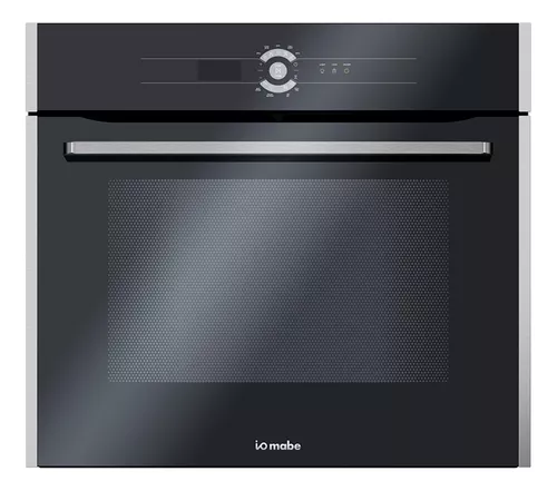 Horno Eléctrico 127 V 60 cm (24 pulgadas) Vidrio negro con acero inoxidable  IO Mabe - IO6032HEWD1