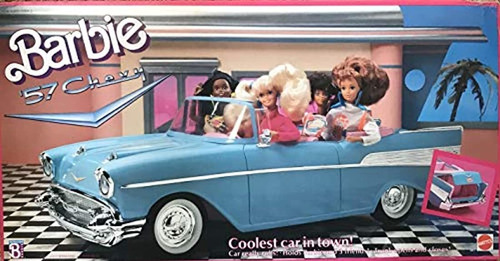 Barbie 57 Chevy Bel Air Convertible Car