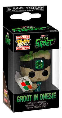 Funko Pop! Keychain Yo Soy Groot - Groot Con Libro