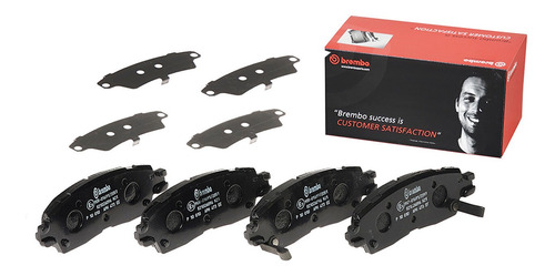Kit Traseras Balatas Bajos Metales Brembo Gmc Envoy 02/07