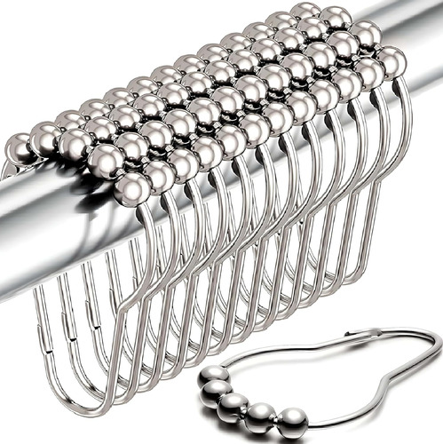 Ganchos De Acero Inoxidable Para Cortina De Ducha A Prueba D