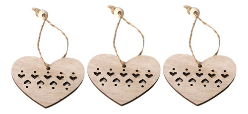 2 Ornamento De La Navidad Diy Craft Material Corazón
