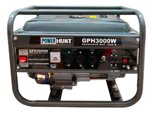 Generador Powerhunt 3000w 110/220v A Gasolina Gph3000w