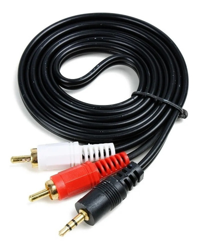Cable Rca Auxiliar + Mini Plug Tipo Y 1.5 Mts Cod 668 
