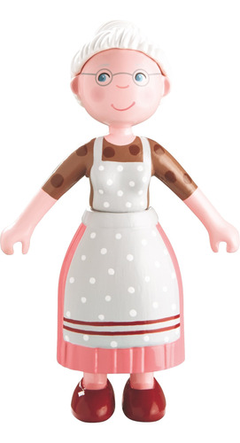 Haba Little Friends Grandma Elli - Figura De Juguete De Casa