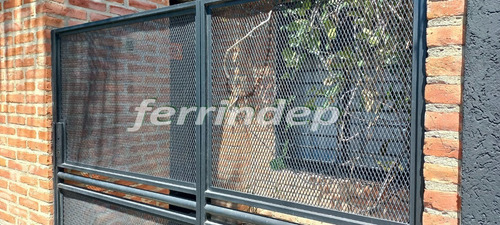 Imagen 5 de 10 de Malla Metálica Romboidal Desplegado 8x17mm Rollo 1 X 1,10mts