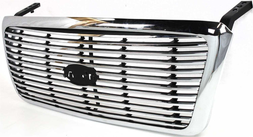 F-150 04-08 Parrilla, Lariat W/chrome Pkg, Chrome Billet