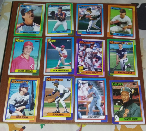 68 Tarjetas Beisbol Baseball Barajitas Usa Coleccion Nba