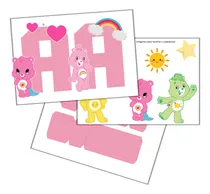 Comprar Kit Imprimible Letras 3d Ositos Cariñosos Editables