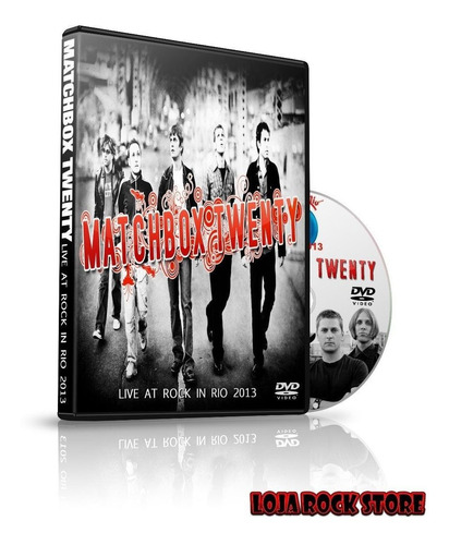 Dvd - Matchbox Twenty Live At Rock In Rio 2013