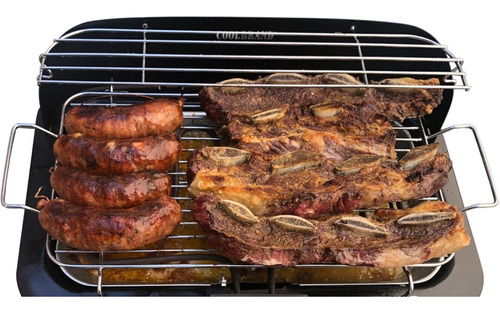 Parrilla Grill Eléctrica Portatil Coolbrand Envio Gratis