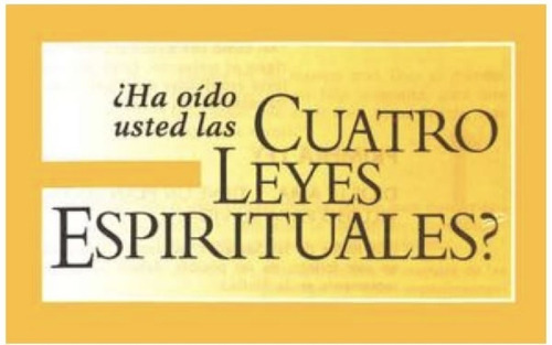 Las Cuatro Leyes Espirituales Pack De 25 Unidades - Tratados