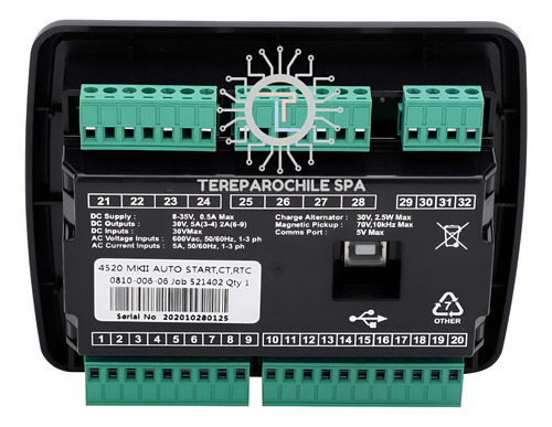 Módulo Controlador Generador Compatible Dse 4520 Mkii Ats