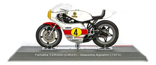 Miniatura Giacomo Agostini Yamaha Yzr 500 Altaya 1:18 (11cm