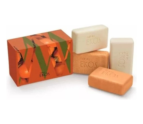 Ekos Tukuma 4 Jabones En Barra Cremosos Y Exfoliantes 100g