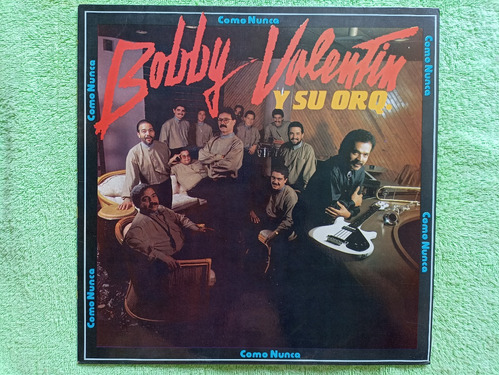 Eam Lp Vinilo Bobby Valentin Y Su Orquesta Como Nunca 1990 