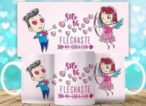 Imagen 8 de 9 de 20 Plantillas Sublimación Tazas / Día De Los Enamorados