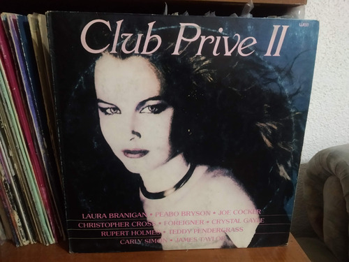 Club Prive 2 Compilado Vinilo Lp Sin Girar