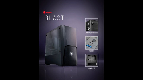 Imagem 3 de 10 de Pc Gamer Completo I7 8gb Ssd 240gb 500w Gab Gamer R7 200