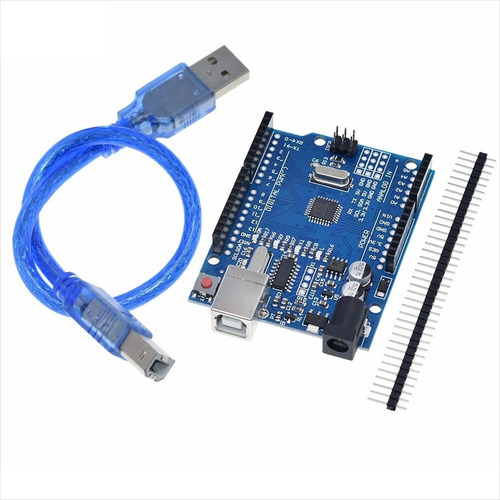 Tarjeta De Desarrollo Compatible Arduino Uno R3, Atmega328p