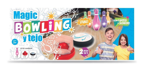 Juego Magic Bowling Y Tejo 2 Juegos En 1 Original Full