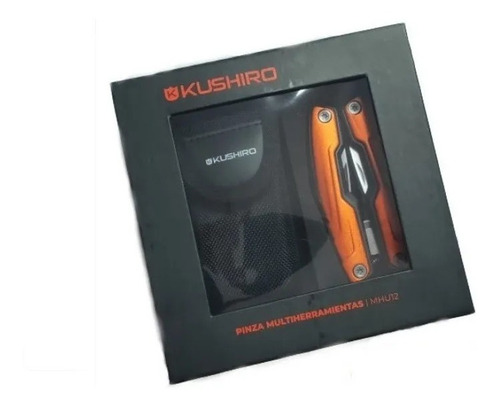 Imagen 3 de 7 de Pinza Multiherramienta Acero Inox Estuche Kushiro 12 En 1