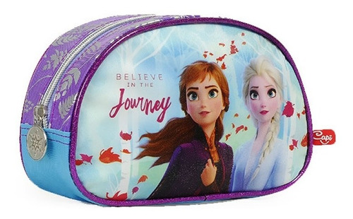 Cartuchera Grande Frozen 2 Disney Para Niñas - Escolar 
