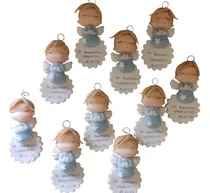 Comprar Souvenirs 10 Iman Bautismo Nacimiento Porcelana Fria