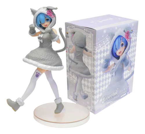 Figuras Anime - Rem (gatito) - Re:zero