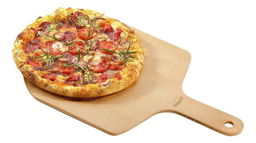 Pala Pizza Sin Mango Madera P Presentar Servir Pizza Picada-