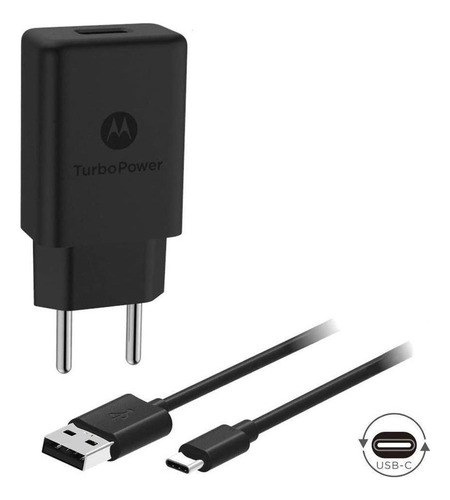 Carregador Motorola Turbo Power 18w - Tipo C