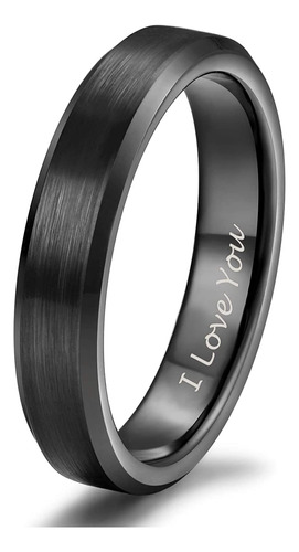 Trumium 2mm 4mm 6mm 8mm 10mm Tungsten Ring Wedding Band For 