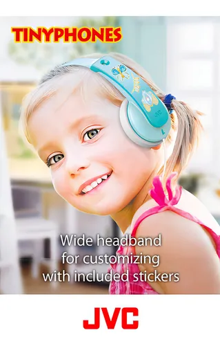 Jvc Hakd7p Auriculares Para Niños (rosa)