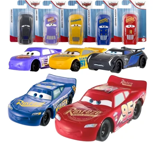 Disney Cars Bling Bling Lightning Mcqueen Dinoco Tenho +300