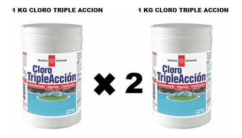 Pack Clor Triple Acción (2kg) + Envío Gratis