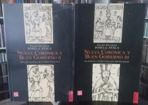 Nueva Crónica Y Buen Gobierno Guaman Poma De Ayala Vol 2 Y 3