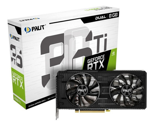 Placa De Vídeo Nvidia Palit Rtx 3060 Ti 8gb Lhr 3060ti