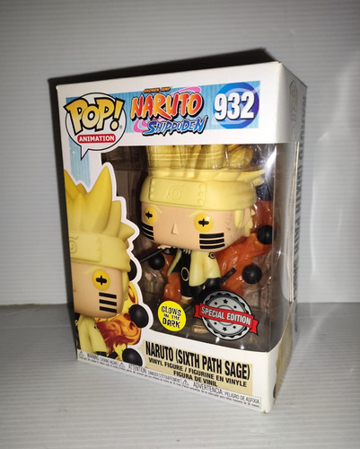 Funko Pop Naruto Sixth Path Sage 932 Espetial Edition Gitd