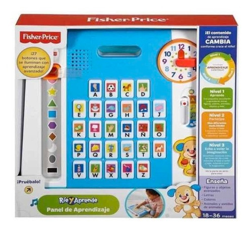 Panel De Aprendizaje Ríe Y Aprende Fisher Price