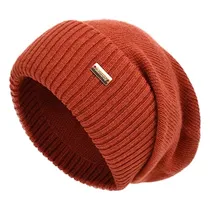 Comprar Gorros Sombreros Y Boinas De Invierno Naranja Talla Única