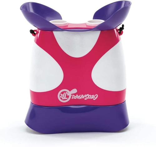 Binoculares Infantiles Juguet Niños Exploradores Aumento 2x Color Rosa/ blanco / morado