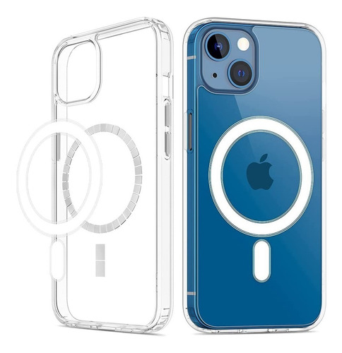Imagen 1 de 7 de Benks Clear Case Magnético @ iPhone 13 Normal 6.1 Magsafe