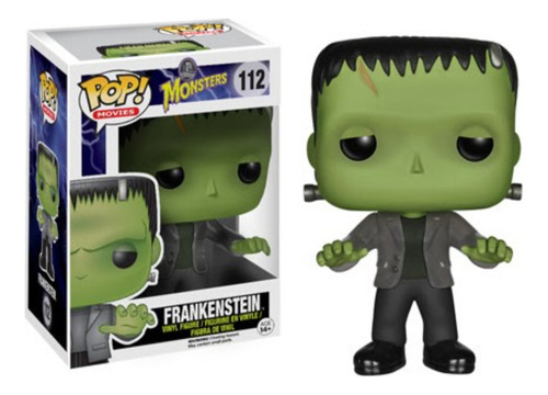 Funko Pop Frankenstein #112 Monsters Universal Movies Raro 