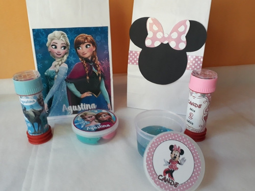 Imagen 10 de 11 de Burbujeros Personalizados X 10 Unidades Para Sorpresitas!