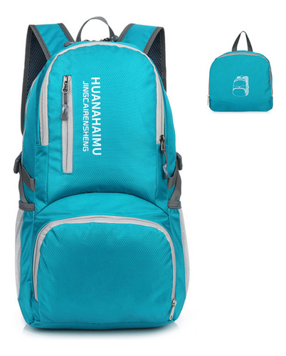 Mochila Plegable Ligera Impermeable Para Viaje.senderismo ,