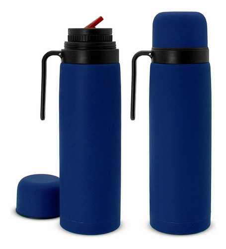 Termo 1 Litro Acero Inoxidable Cebador Doble Capa