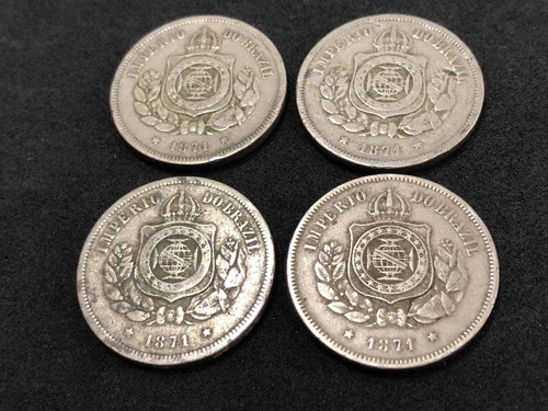 Moedas Antigas 100 Réis 1971 Império Do Brasil